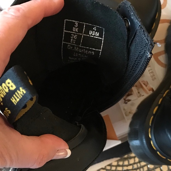 DR. MARTENS JADON PLATFORM BOOT BLACK - Picture 10 of 12